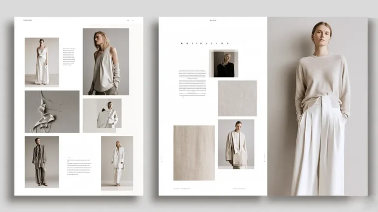 Resume CV template Fashion Buyers portfolio