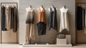 Ladieswear Dress range on display